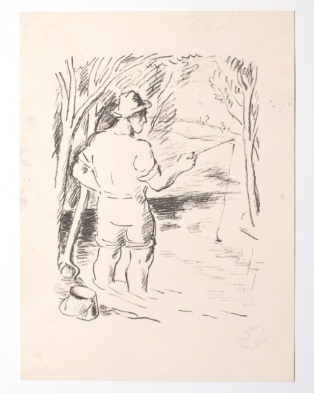 The Fisherman by Anonymous - Modern Artwork