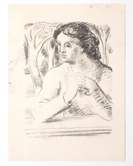 The Woman by Anonymous - Modern Artwork