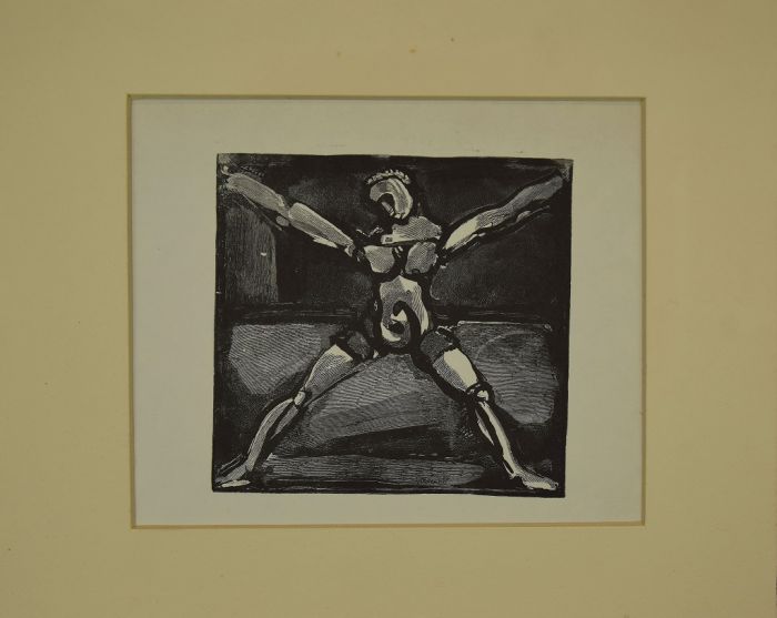 Circus Figure by Georges Rouault.