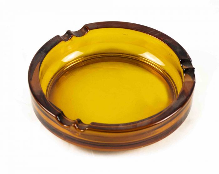 Vintage Glass Ashtray