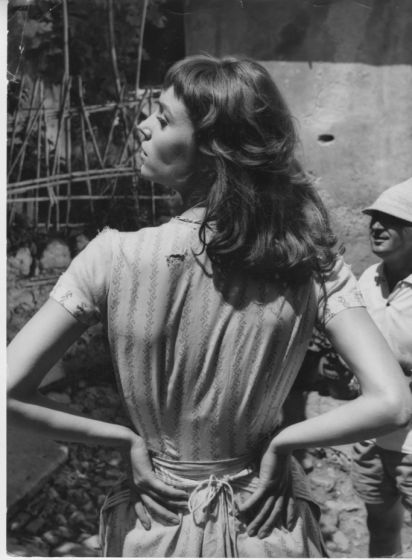 The Italian Actress Elsa Martinelli