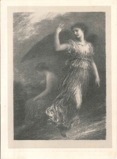 Le Paradis et la Péri by Henri Theodore Fantin-Latour - Modern Artwork