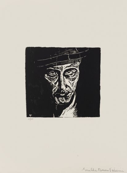 Self-Portrait by Giuseppe Viviani - Modern Artwork