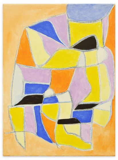  Composition in Yellow by Giorgio Lo Fermo - Contemporary Artwork
