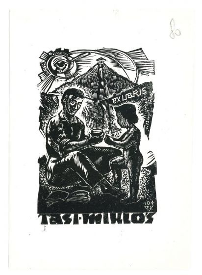 Ex Libris Tasi Miklos - Modern Artwork