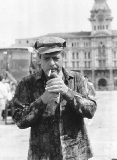 Marcello Mastroianni in a scene from "I soliti ignoti vent'anni dopo"