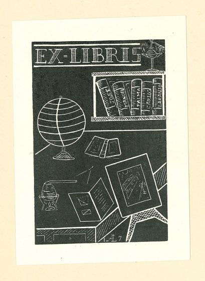 Ex Libris AL7 - Contemporary Artwork