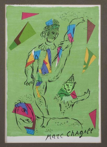 Marc Chagall - The Green Acrobat - Contemporary Art