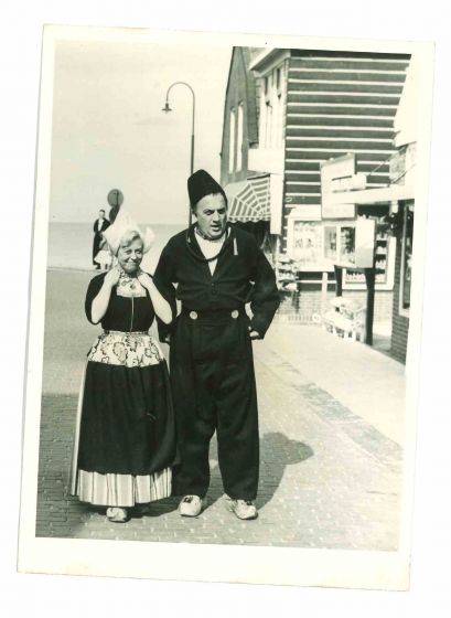 Federico Fellini and Giulietta Masina - Vintage Photo - Original Photographs