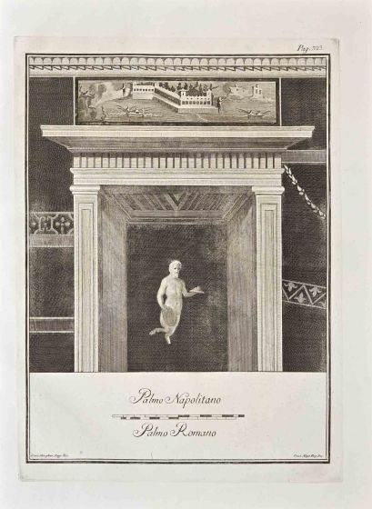 Ancient Roman Fresco from Herculaneum