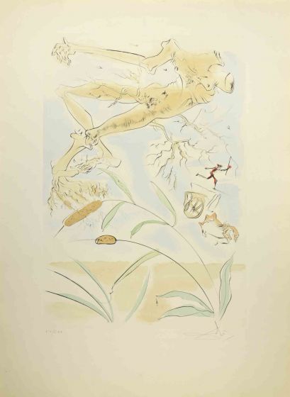 Salvador Dali - The Oak and the Reed- Old Masters 
