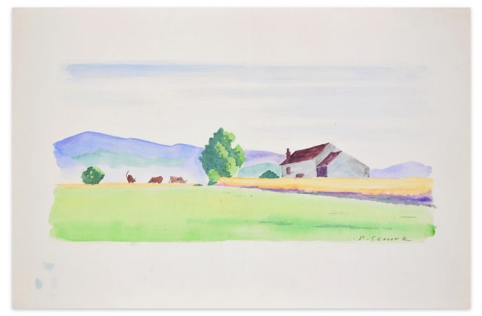 Countryside by Pierre Segogne -  ModernArtwork