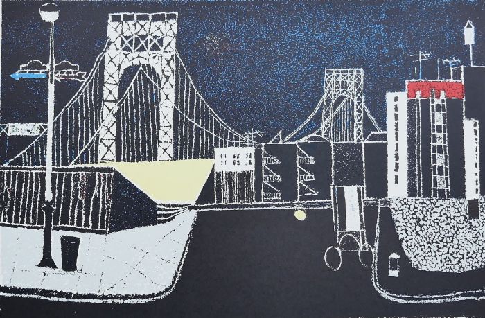 Franco Gentilini - The Bridge - Contemporary Artwork