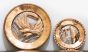 Couple of Copper Pierced Plates - Modern Artworks