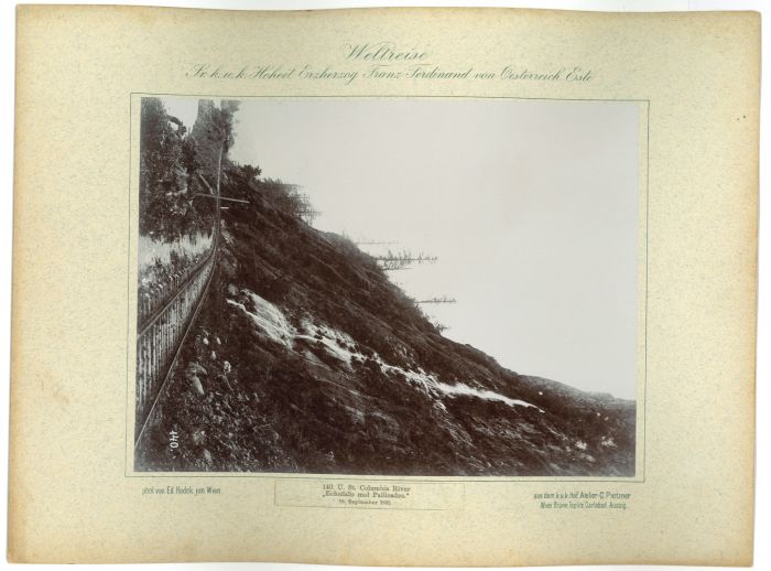 U.St. Columbia River - Echofalls und Pallisades by prince Franz Ferdinand von Osterreich Este - Artwork