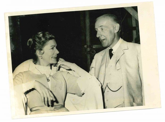 Lauren Bacall and Wilfred Hyde - Vintage Photo