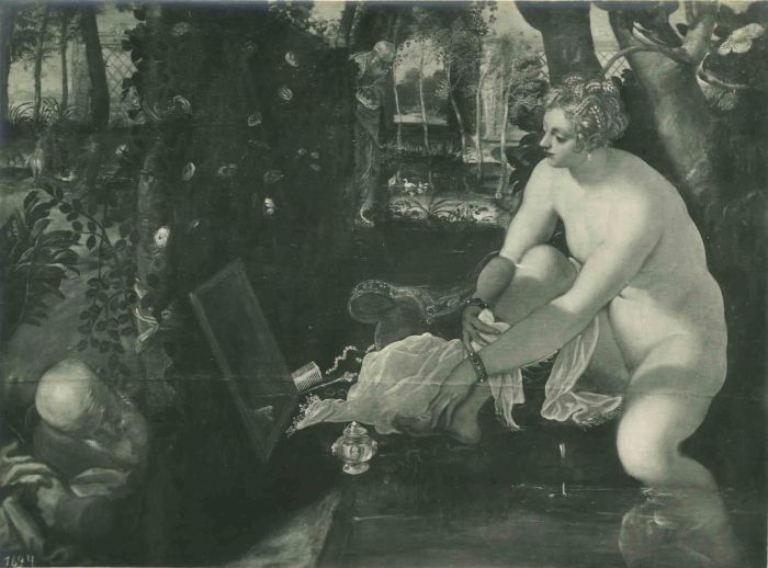 Vintage Photograph of Old Master Painting