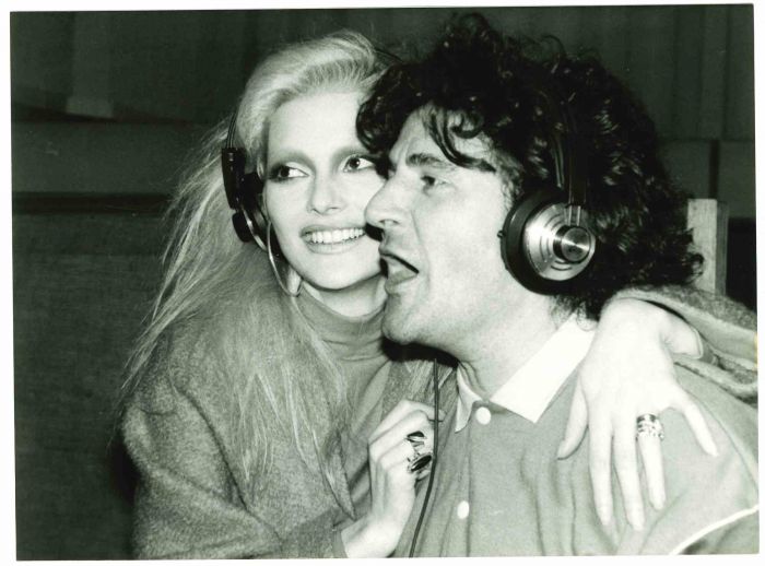 Fausto Leali and Anna Oxa - Vintage Photo     