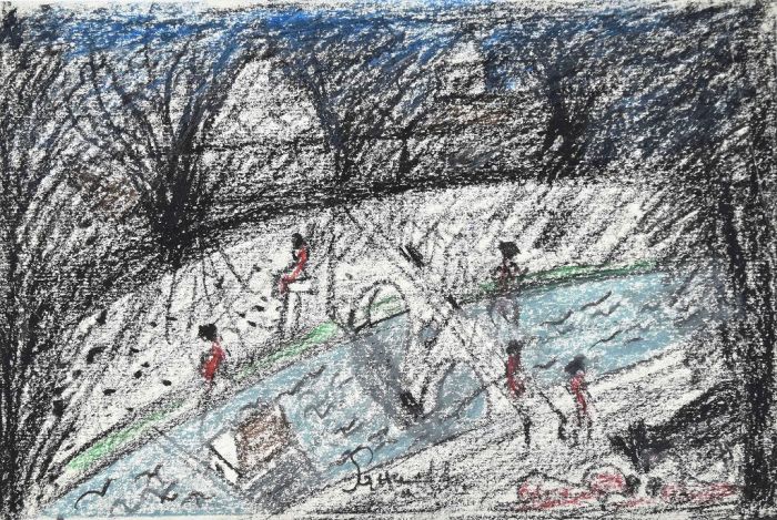 Rome The Tiber by Nazareno Gattamelata - Contemporary Artwork