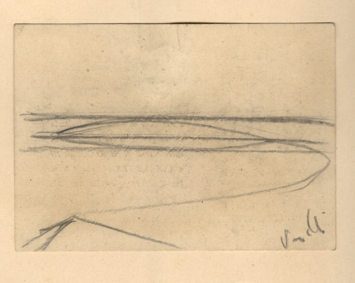 Abstract Sketch by Antonio Vangelli - Contemporary Artwork