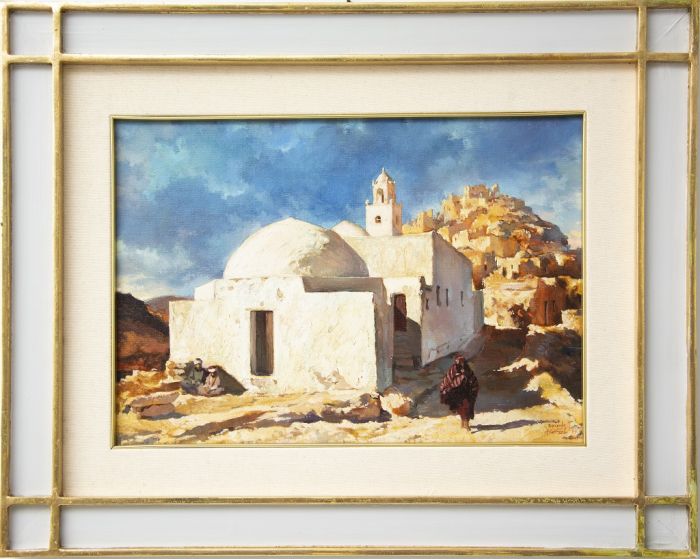  Tunisian landscape by Artist of XX century  - Modern Artwork