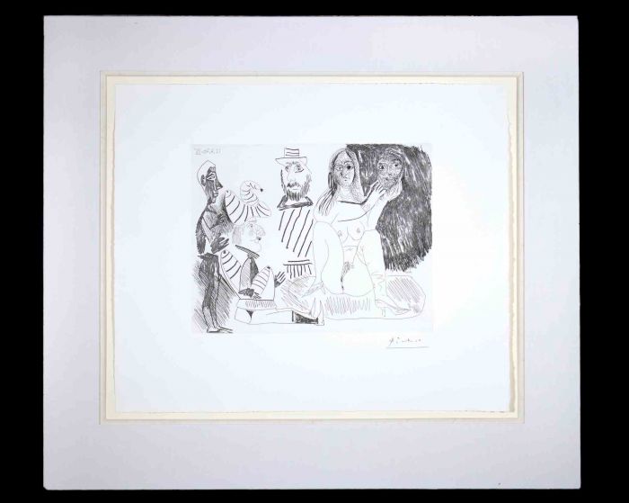 Pablo Picasso - 12 Avril 1970 IV - Contemporary Artwork