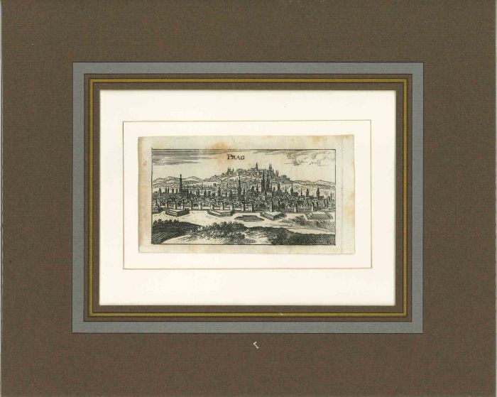 Anonymous - Ancient View of Prague - Modern Art