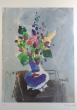 Vase of Flowers by Marcello Avenali - Contemporary Artwork