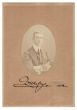 Photographic Portrait and Signature of Wilhelm of Sweden