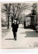 Toscanini Walking in Williamsburg - American Vintage Photograph