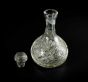 Vintage Glass Liquor Bottle