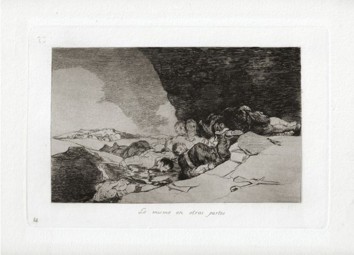 Lo mismo en otras partes by Francisco Goya - Old Masters Artwork