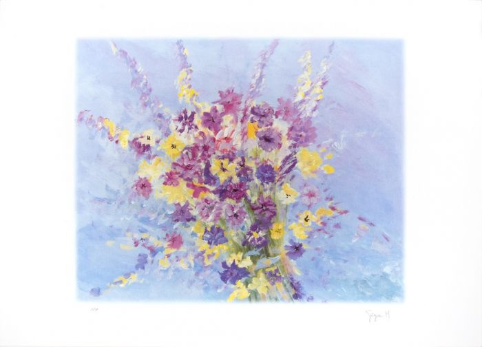 Bouquet by Martine Goeyens - Contemporary artwork