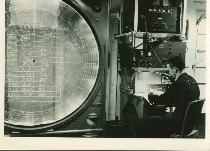 The United Nations Watches the Air lanes- American Vintage Photograph