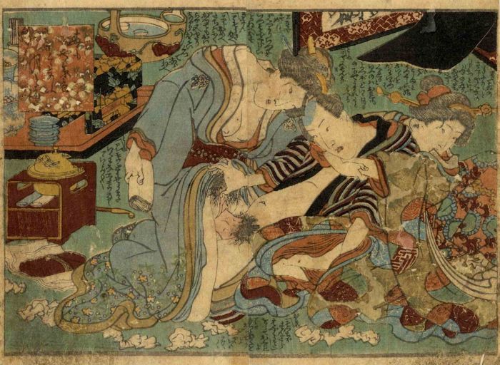 Shunga, Love plays