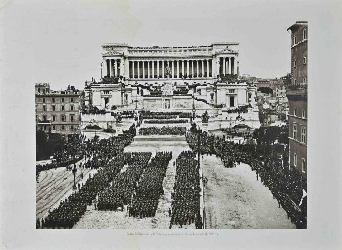 Rome-Celebrations in Piazza Venezia