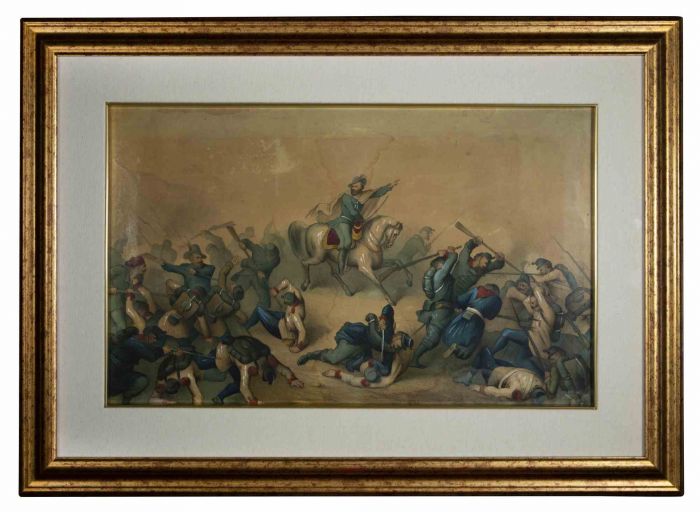 Garbaldi in the Battle