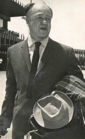 Vintage Portrait of Eugène Ionesco