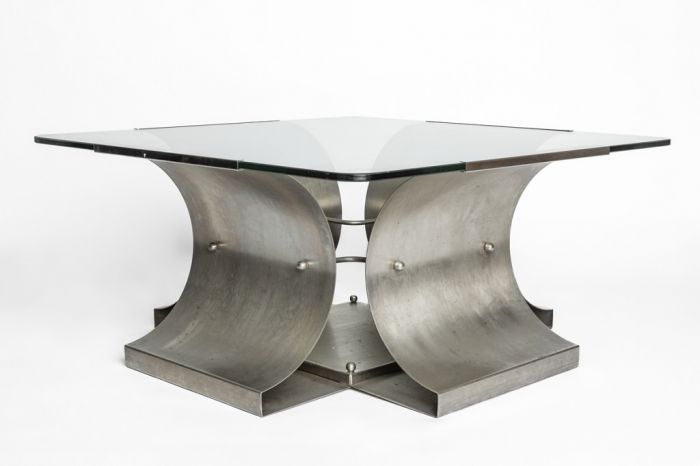 Steel Vintage Coffee Table  - SOLD