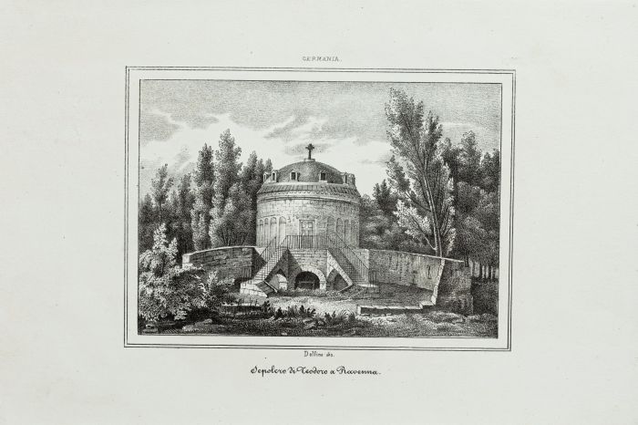 The Mausoleum of Theodoric by Anonymous - Prints & Multiples