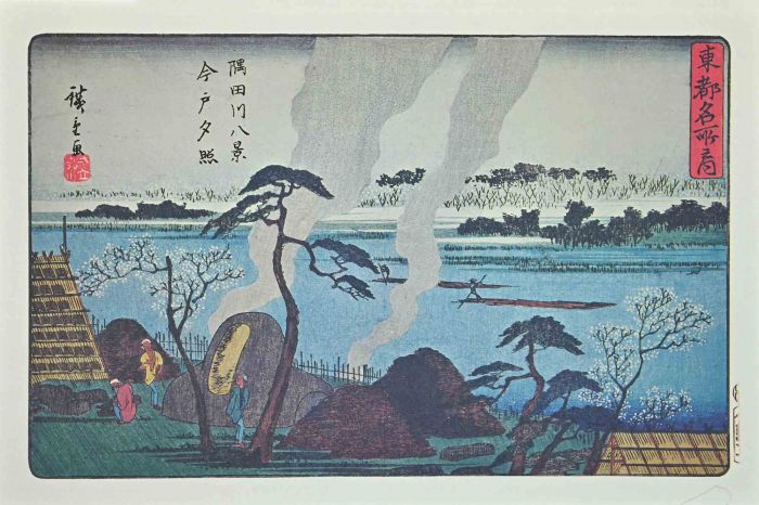 Eight Scenic Spots along Sumida River