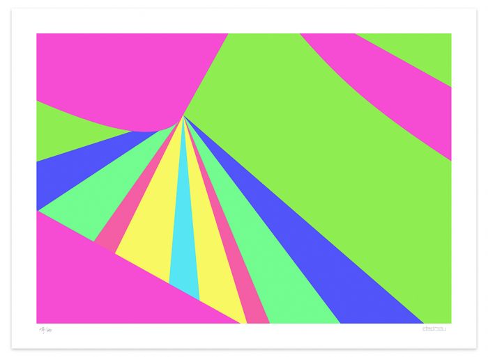 Rainbow by Dadodu - Contemporary Art Print