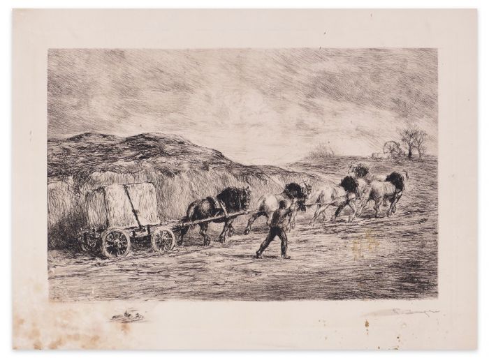 Horse Team by Frédéric Jacque - Modern Artwork