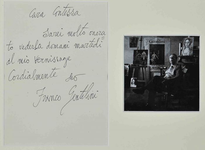 Invitation Letter by Franco Gentilini