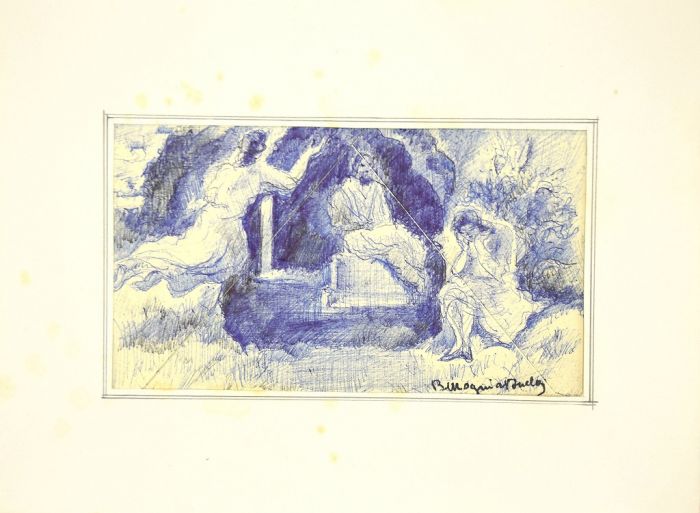 Figures in the Landscape by Bertrand Mogniat-Duclos -  Contemporary Artworks