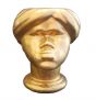 Fornasetti, Moro, Vase, Decorative Objects, Design, Ceramic, Gold, Vintage