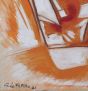 Orange abstract Composition