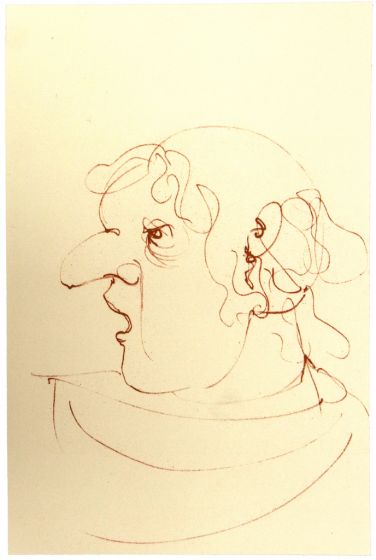 Profile by Leonor Fini - Contemporary Artwork