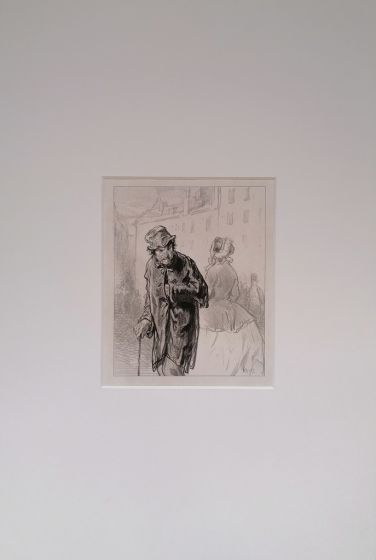 The Beggar by Paul Gavarni - Modern Artworks