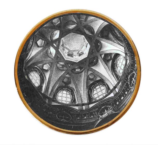 Vintage plate from the series of church domes “Cupole d'Italia”